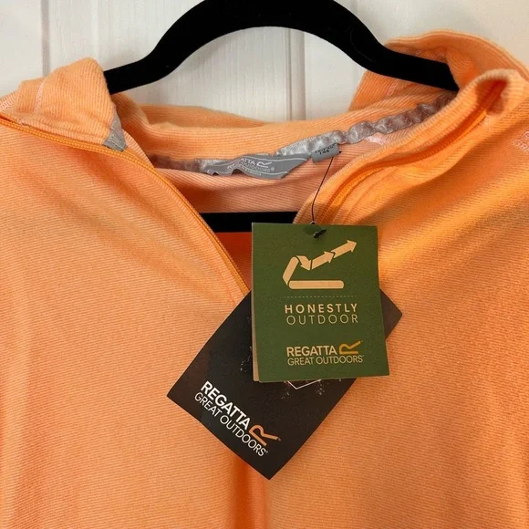 Women’s Tangerine Fleece Quarter Zip // Size 8 - Picture 2 of 8
